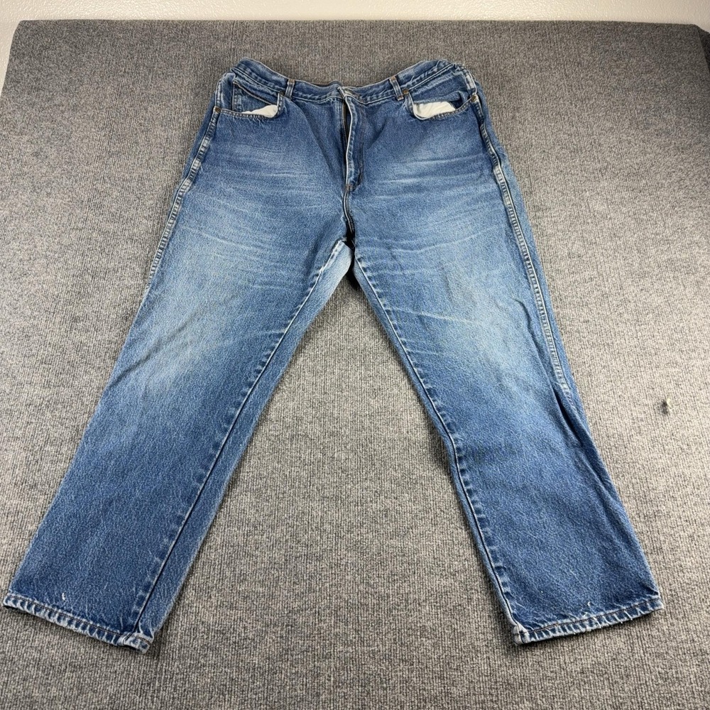 Vintage Chic Jeans Womens 24 Medium Wash Blue High Rise Relaxed Mom Made USA 90s